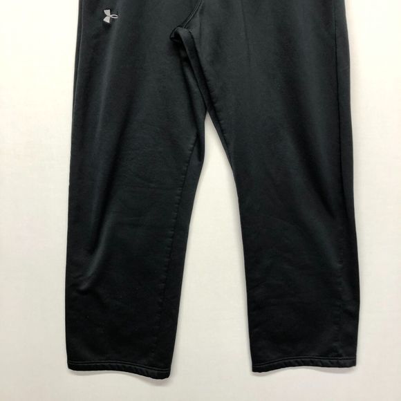 Under Armour Men Active Pants Sweatpants Size Medium Black B229 -30 - Picture 13 of 16